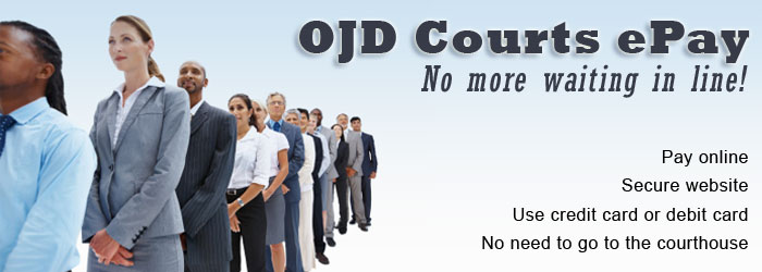 OJD Courts ePay ad