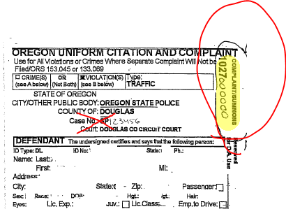 Where Is Your Citation Number On A Ticket